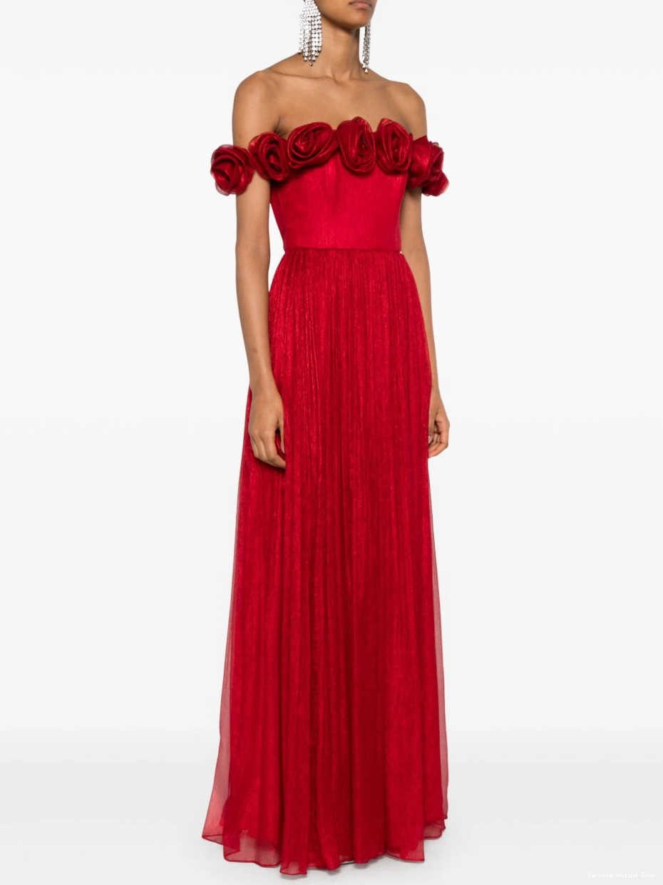 Cheap silk maxi dress Women Versace 0627